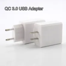 Быстрая зарядка QC 3,0 USB быстрое зарядное устройство для путешествий зарядное устройство для телефона адаптер Питания настольная Зарядка для банка питания EU/US разъем K08