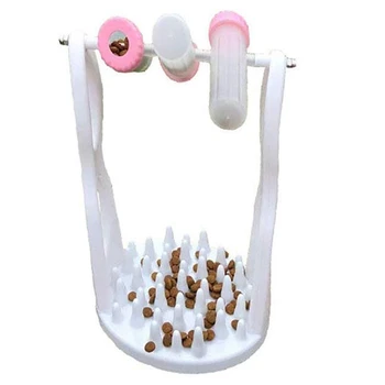 

Cat Toy Dog Activity Food Reward Turn Around Puzzle for Dog Strategy IQ Game Interactive Toy for Dogs Pets Accessory for Cats