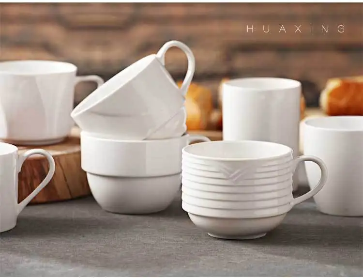 Ceramic Coffee Cup European Style Coffee Cup British-Style Coffee Cup Hotel Supplies Ceramic Cup Wholesale