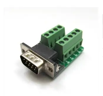 

DB9-G2 DB9 Adapter Board RS232 Serial Port Male Converter Terminal DR9 Solderless Serial Riveted Riveting