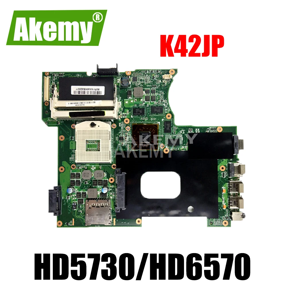 K42JA REV: 2 0 для For Asus K42J A40J X42J A42JLaptop Материнская плата хорошо протестирована HD5730 /