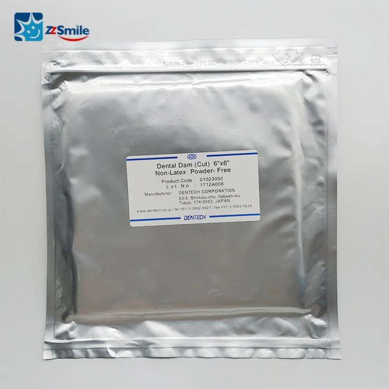 Autoclavable средняя Стоматологическая не-латексная дамба для взрослых