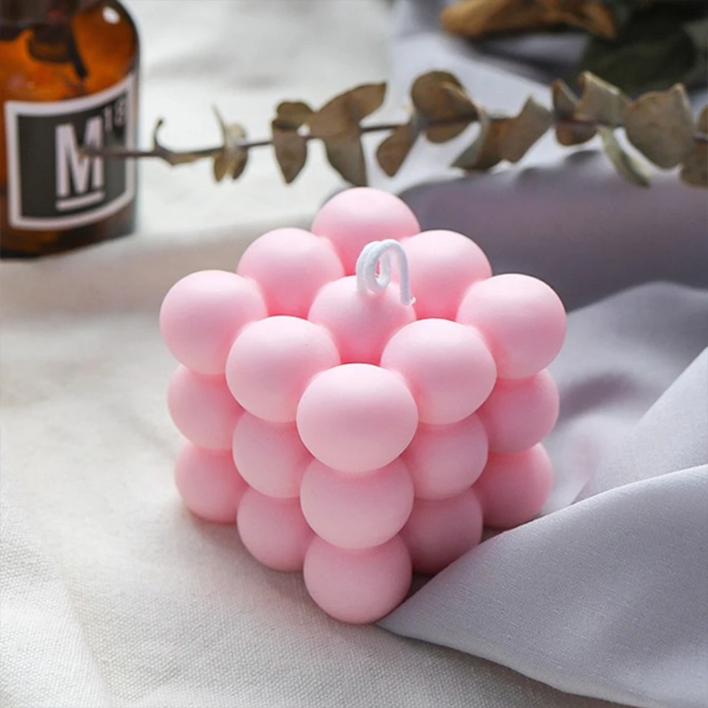 New 3d candle molds Soy Wax Silicone Mold Aromatherapy Gypsum Candle diy Candle Mould  Handmade Soap Mold Candle Making Supplies