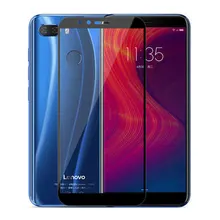5D 9H полное покрытие черное закаленное стекло для lenovo K5 Play L38011 Прозрачный HD экран протектор для lenovo A5 L18011 защитная пленка