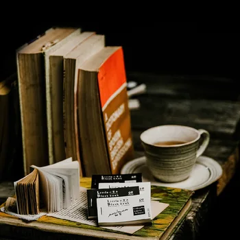 

60 Sheets Diy Paper Memo Pad Sticky Notes Escolar Papelaria School Supply Bookmark notepad Antique Label