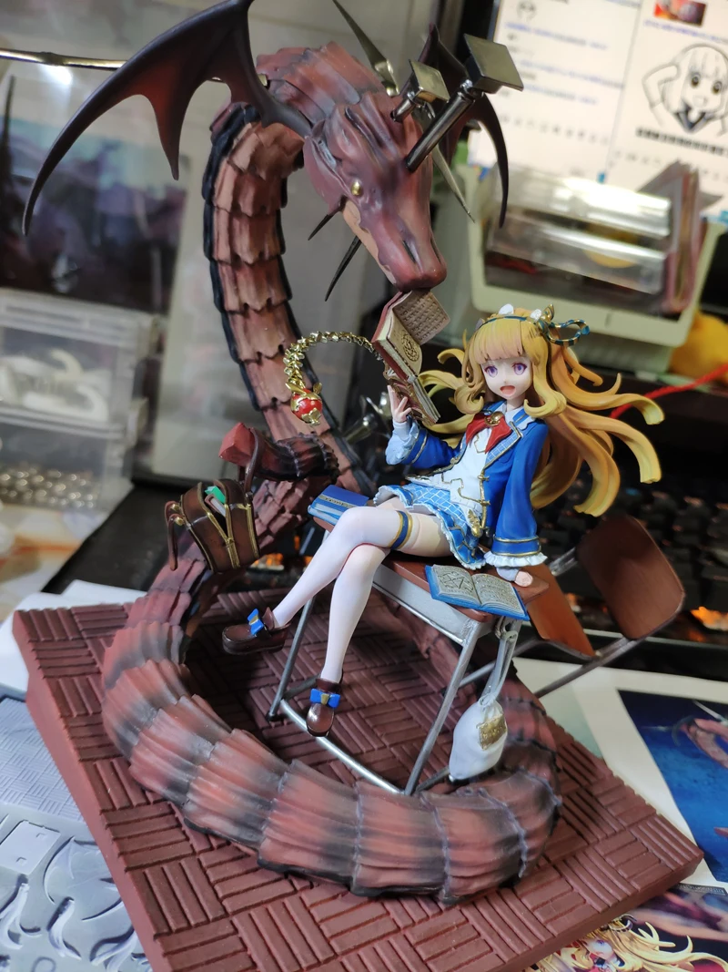 Вонг работы Неокрашенный смолы Granblue фантазия カリオストロ в разобранном виде гараж Наборы GK модель комплект рисунок