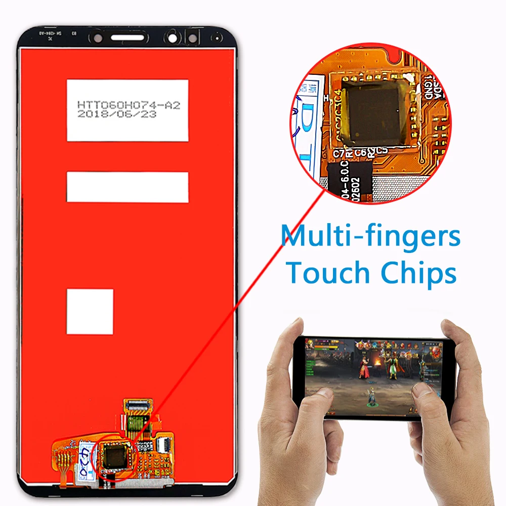Huawei Y7 2018 / Pro премьер ЖК дисплей 5 99 дюймов сенсорный экран 1440*720 дигитайзер сборка