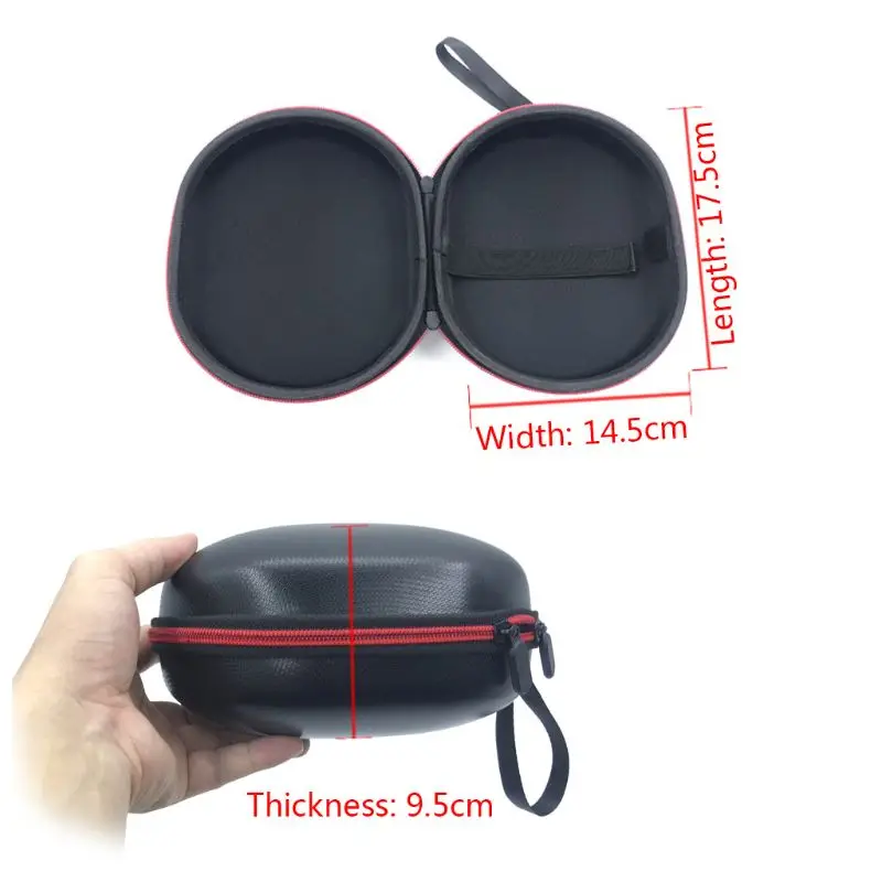 

Hard EVA Storage Bag Carrying Case Cover Pouch for beats by Dr.Dre Solo2/Solo3 Headphone Headsets Earphones