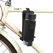 Tourbon велосипедная бутылка для воды чайник держатель сумка трубки велосипедной рамы чашка кофе сумка для пива подвесные кожаные аксессуары