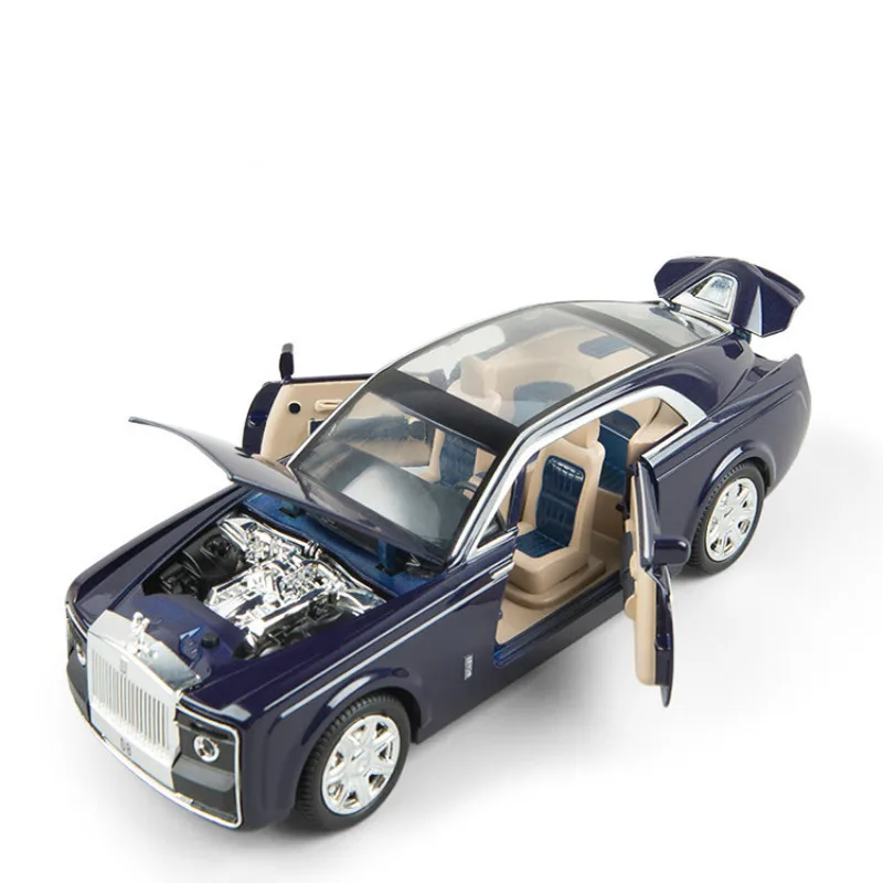 

XLG1:24 simulation Hui video audio-visual children's toys alloy car model collection ornaments open door pull back teen's gift