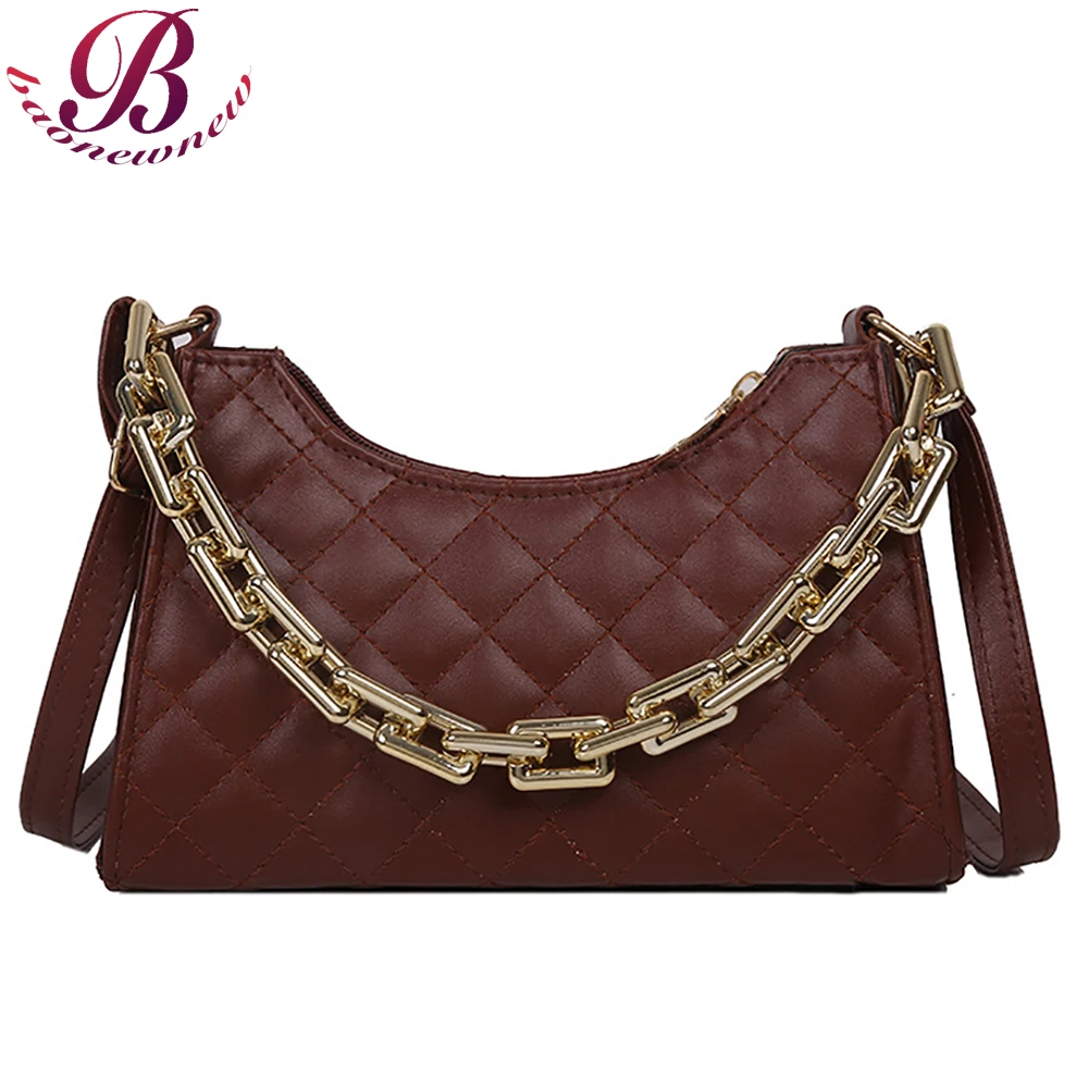 Female Luxury Designer Fashion Square Shoulder Bags For Women Chain Solid Color Handbags Girls Shopper Crossbody Packages 2021