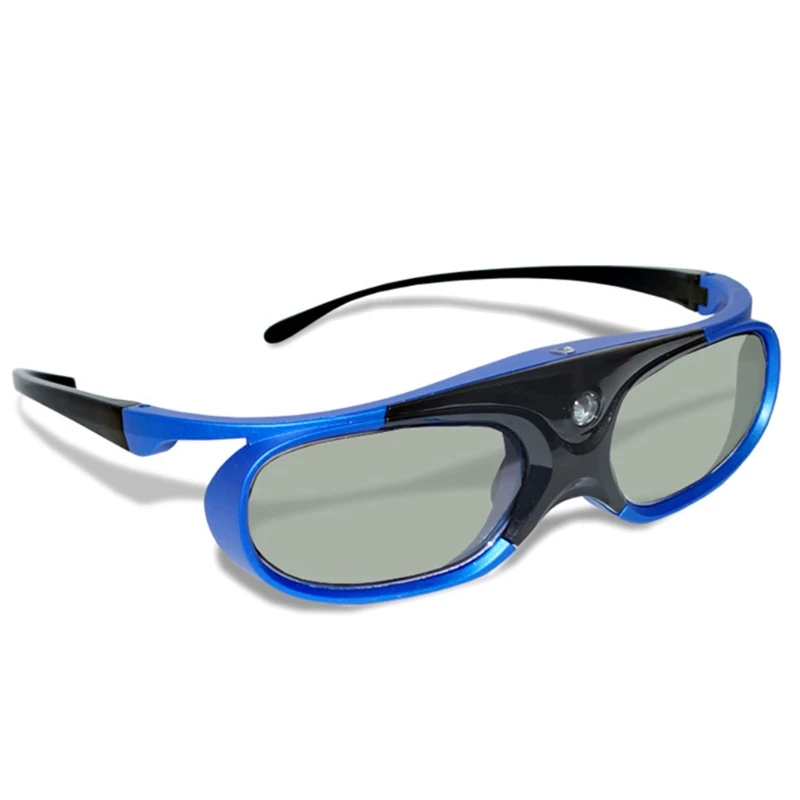 3D Glasses Active Shutter Rechargeable Eyewear for DLP-Link Optama Projectors 24BB