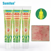 

20g/pc Sumifun Wormwood Mite Removal Ointment Pubic Lice Antibacterial Cream For People Pets Anti-Itching Medicine Skin Care
