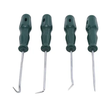

4-piece Pull Hook Oil Seal Screwdriver Pick Tire Stone Cleaning Toner Cartridge Plus Powder Tool Car Repair