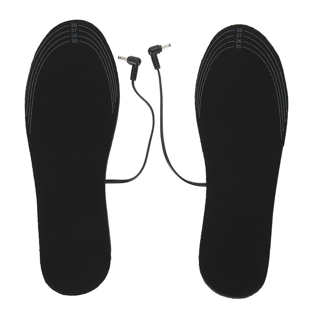 

1 pair of warm insoles for winter skiing and outdoor sports feet USB can be cut and heated heating insoles