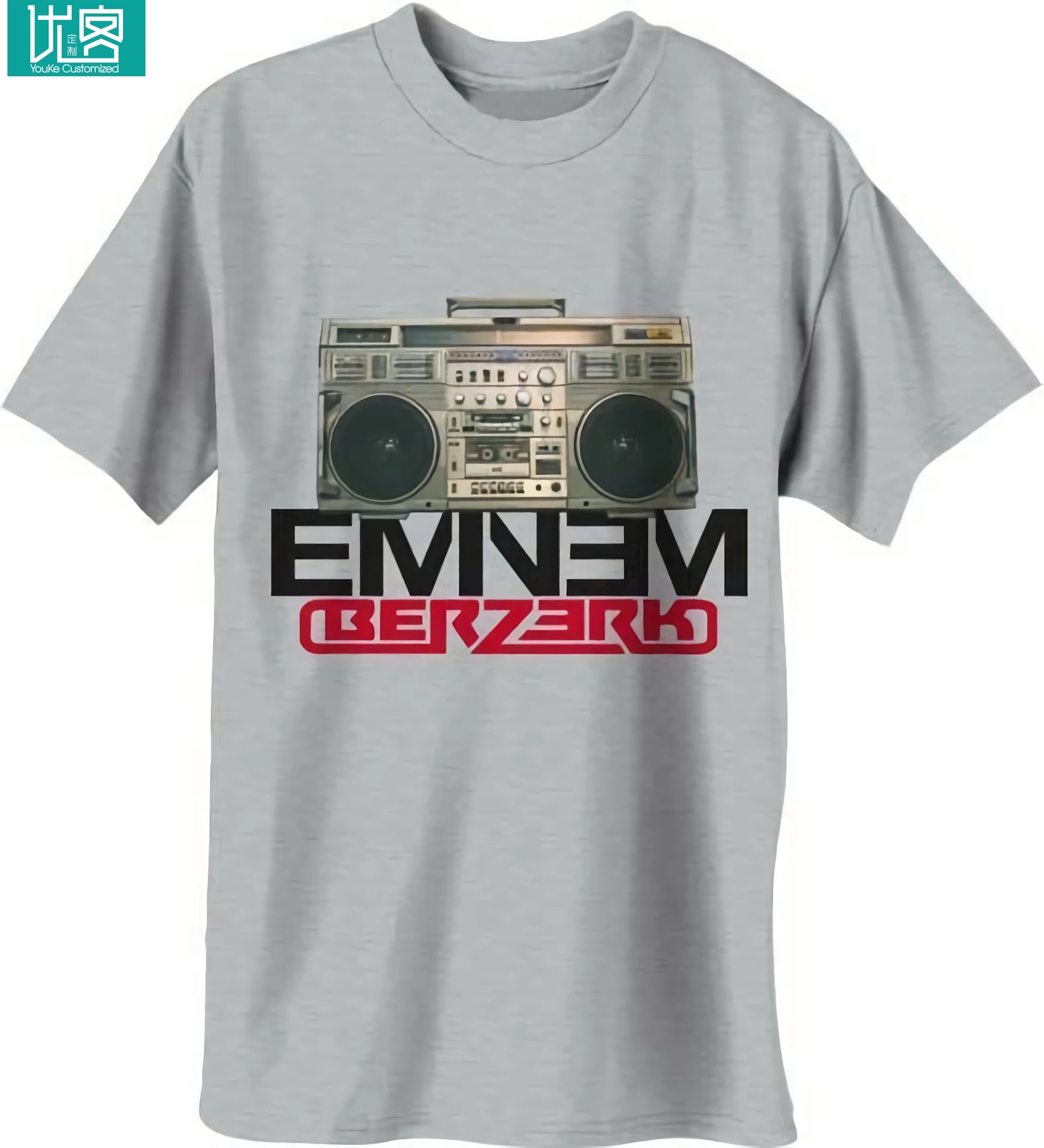 EMINEM BoomBox Berzerk футболка S M L XL 2XL фирменная новинка Официальная с круглым вырезом хит