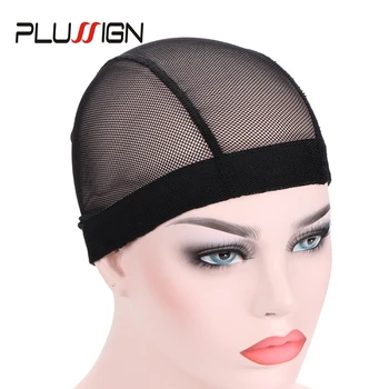 

Plissign Wig Cap Hair Net For Wigs Making Glueless Stretchable Crochet Wig Cap Small Hole Crochet Braid Net Wig Cap For Weaving
