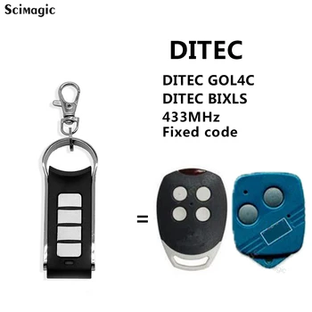 High Quality Garage Remote Control DITEC GOL4C BIXLS 433MHz Fixed Code Clone Keyfob 4 Button Duplicator 1