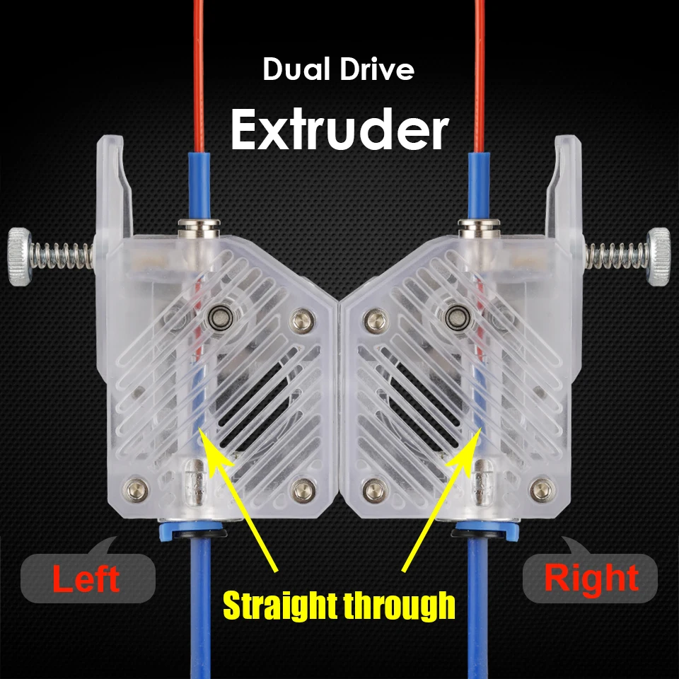 DDE Dual Drive Extruder Bowd Extruder DDG Extruder Cloned Btech For 3D Printer Mk8 Anet A8 Cr-10 Prusa I3 Mk3 Ender 3
