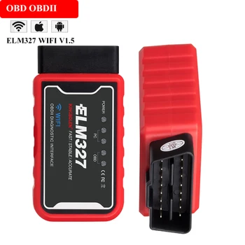 

ELM327 V1.5 WIFI OBD2 Scanner For Audi A3 A4 A6 A7 A8 A5 Q3 Q5 Q7 B8 B6 Car Fault Error Code Reader ELM327