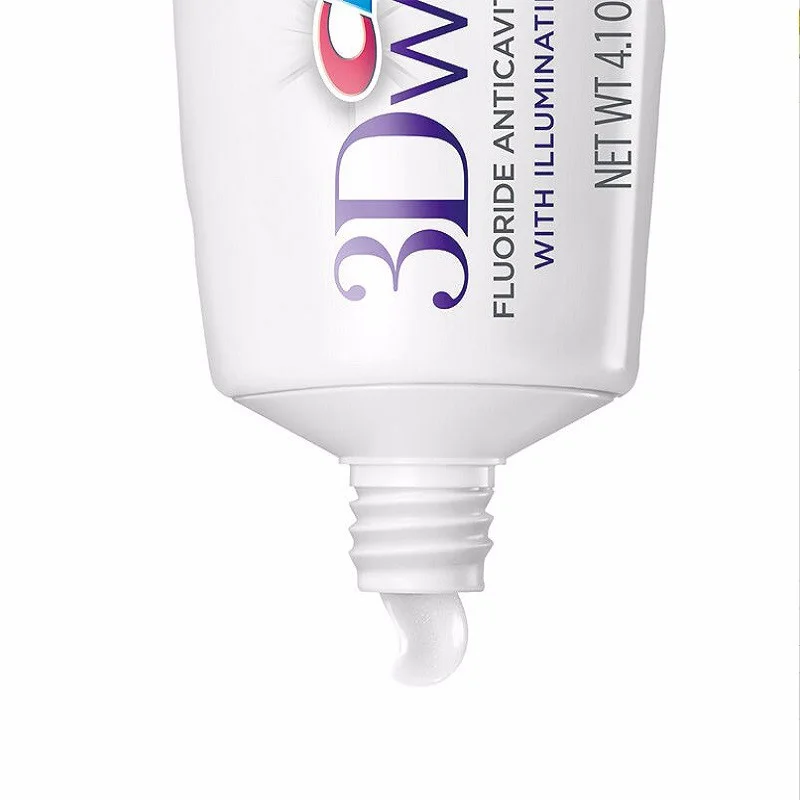 Crest 3D White Toothpaste Teeth Whitening Tooth Paste Squeezer Tubes 90g*3 Pcs toothpaste squeezer