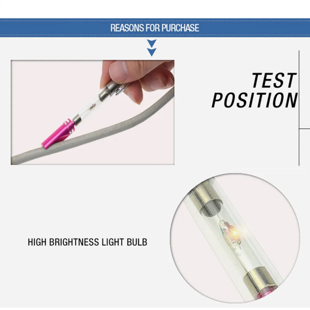Автомобильная свеча зажигания, индикаторная вилка, тестер катушки провода, диагностический светильник, лампочка, инструмент для автомобиля, мотоцикла, небольшого двигателя
