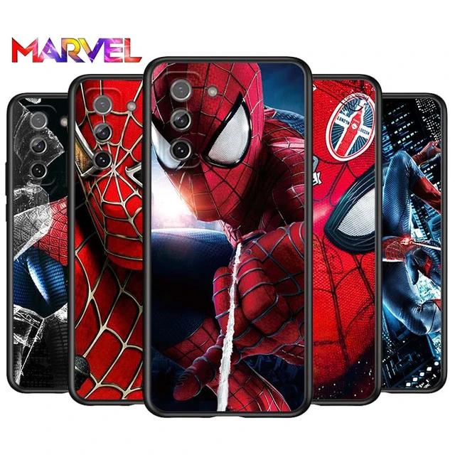 Spiderman Spider Man Marvel Soft Casing for Samsung Galaxy Note 20 Ultra 10  8 9 S10 Lite S9 Plus A71 A70 A02S A6 Phone Case - AliExpress