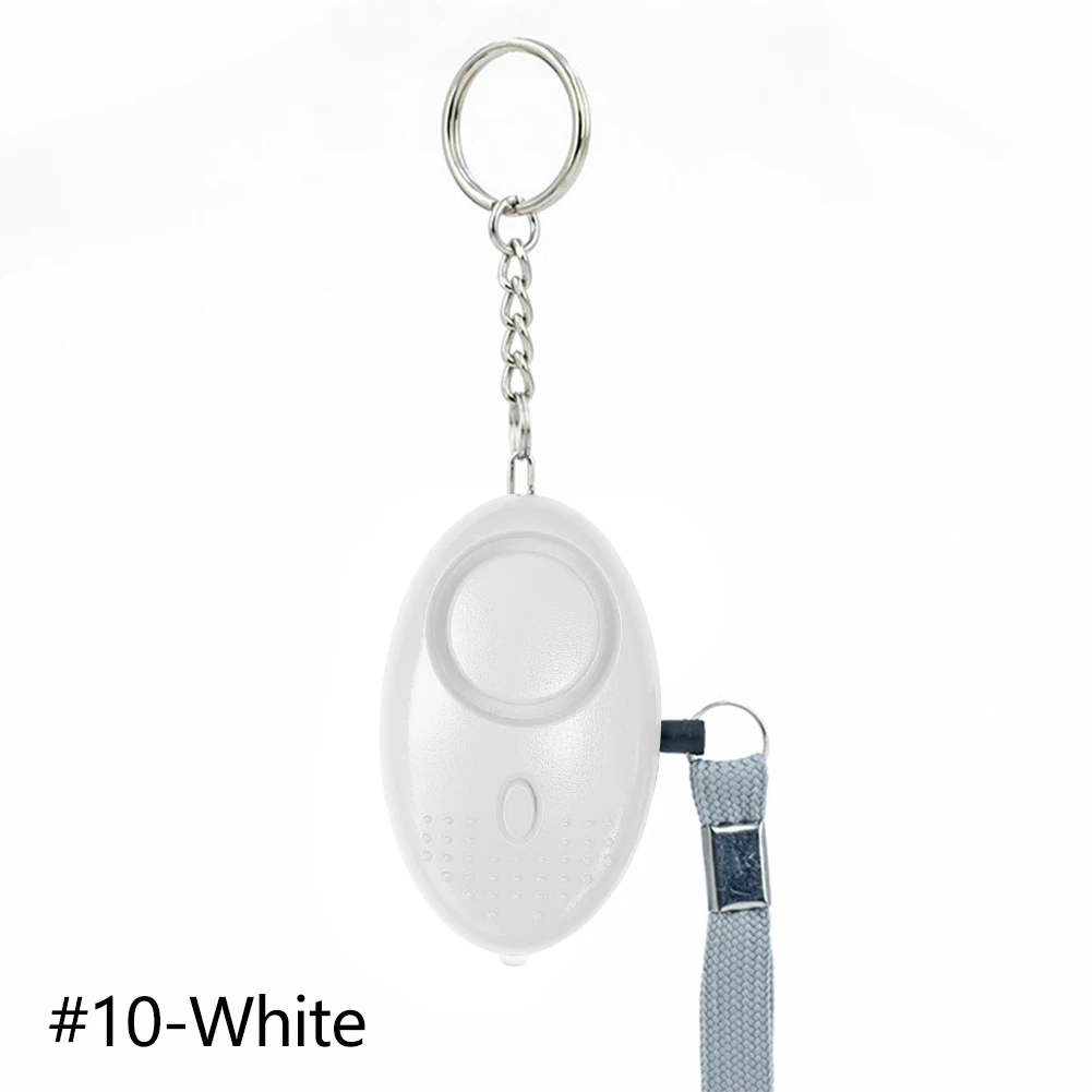 130dB Self Defense Alarm Security Protect Alert Scream Loud Emergency Alarm Keychain Personal Safety with Light For Women Kids alarm keyboard Alarms & Sensors