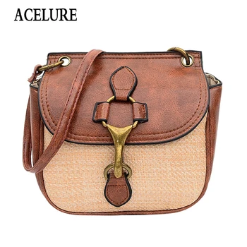 

ACELURE European Fashion Casual Square Bag New High Quality PU Leather Women's Designer Handbag Simple Shoulder Messenger Bags