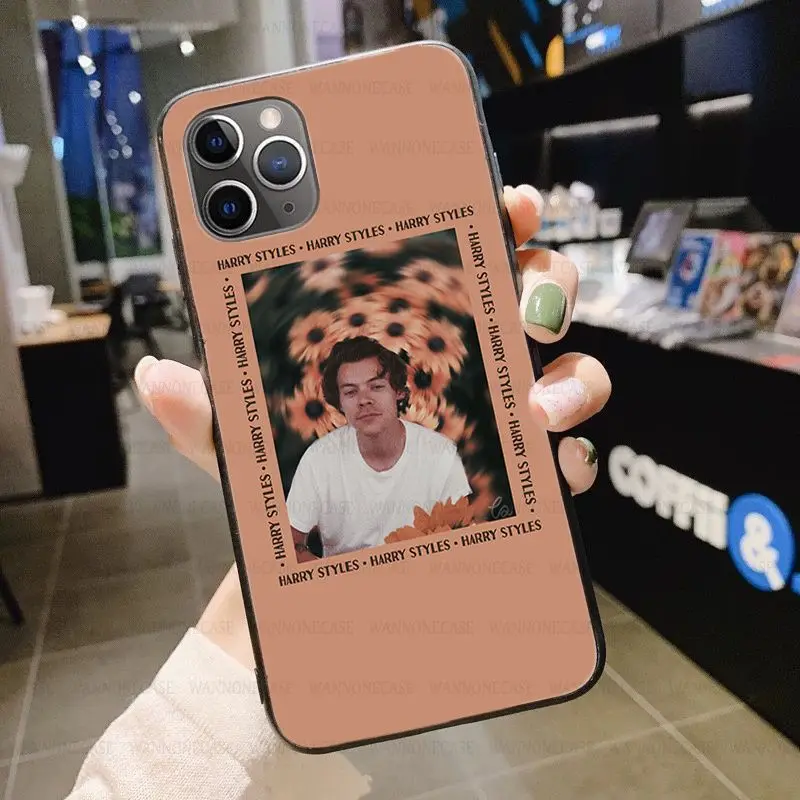 Harry Styles Pink Flowers 