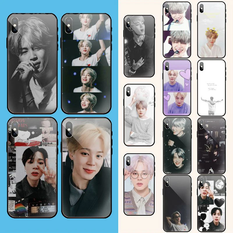 Kpop Jimin черный мягкий чехол для телефона из ТПУ iPhone 11 pro XS MAX 8 7 6 6S Plus X 5 5S SE XR |