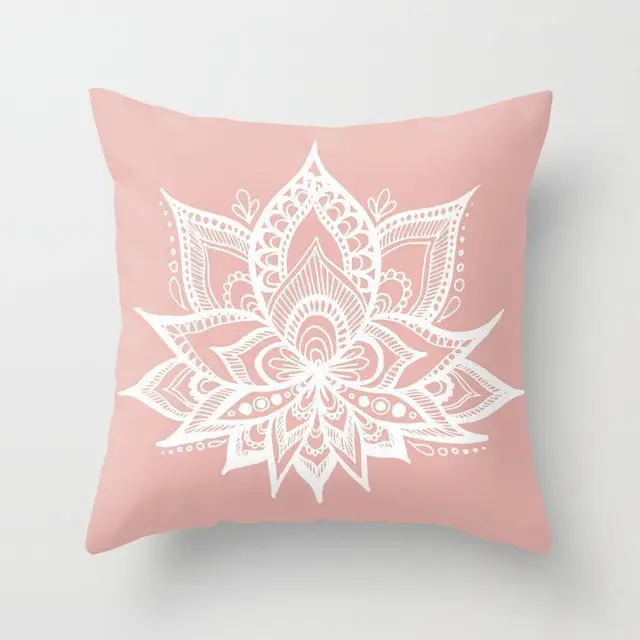 Nordic Pink Girl Heart Creative Net Red Pillow Case Birthday Gift Female Custom Decoration Ins Cushion Cover Purple Home Decor 10