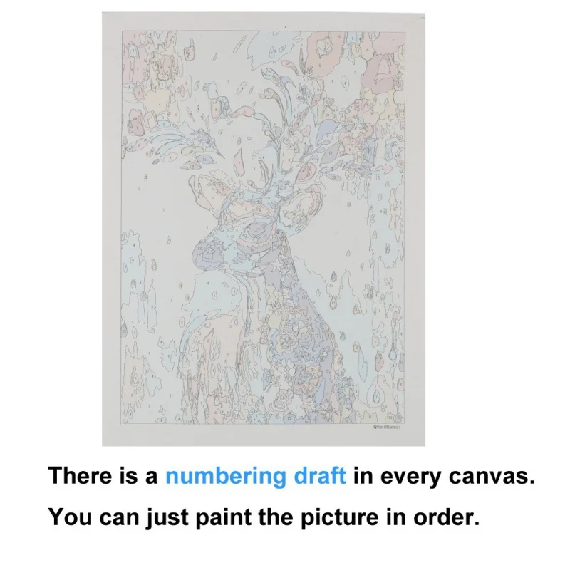 DIY масляная краска ing краска по номерам для взрослых детей начинающих рисование на предварительно напечатанном холсте-Белый Кот Красного цветка шляпа
