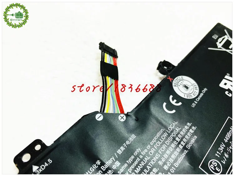 GYIYGY замена батареи ноутбука для lenovo ThinkPad L18L3PF4 11,34 V 4630mAh 53Wh