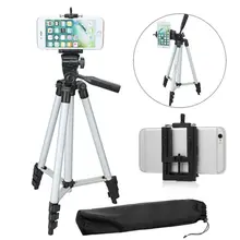 Универсальный телефон селфи палка для камеры штатив 23-50 дюймов алюминиевый штатив для Gopro iPhone Xiaomi SamSung HuaWei