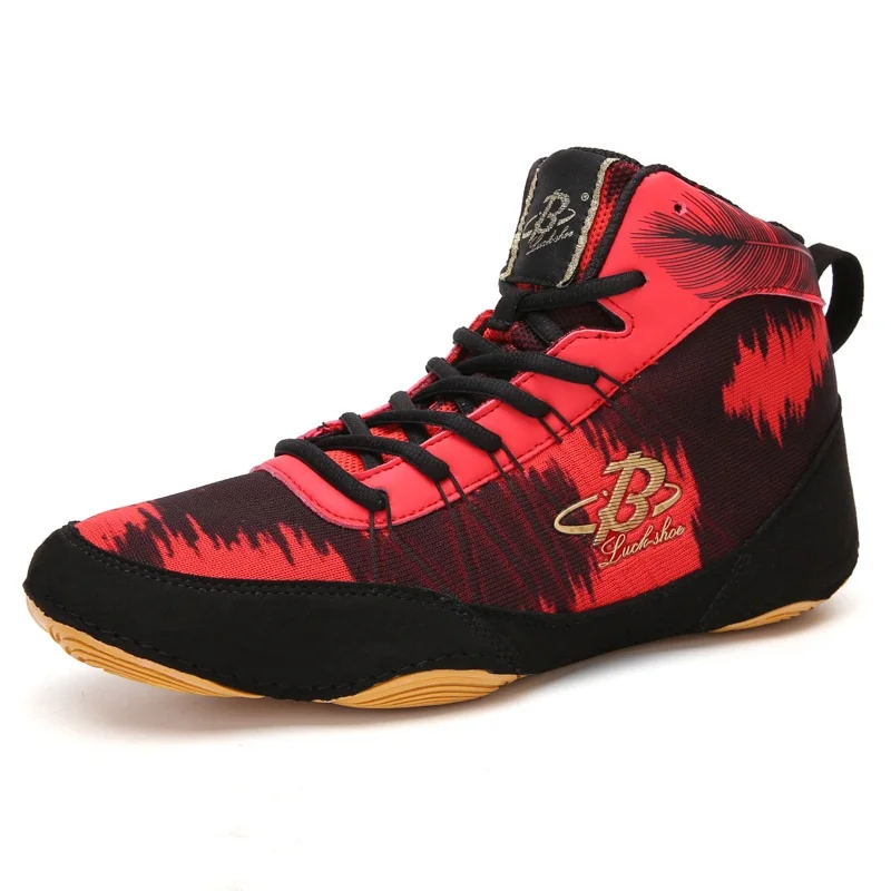 Высокие мужские и женские боксерские кроссовки боевые спортивные