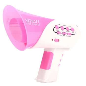 

Cute Modifier Mini Horn Girls Boys Voice Change Gifts Plastic 5 Music Voice Changer Robot Education Gadget Multicolor Optional,P