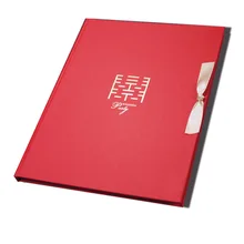Lotus Bingdi книга посещаемости подписи книга подарки тонкие праздничные гостей книга посещаемости Свадебные товары оптом производители D