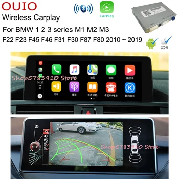 

Wireless Carplay/ Android Carlief For BMW 1 2 3 series M1 M2 M3 F22 F23 F45 F46 F31 F30 F87 F80 EVO NBT CIC Rear camera Interfac