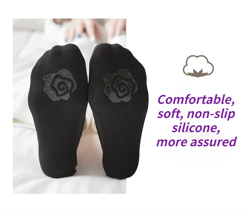lace socks Invisible Women's summer Anti-slip Short Cotton cute 5 pairs fashion Ankle woman 2021 trends sexy transparent socks