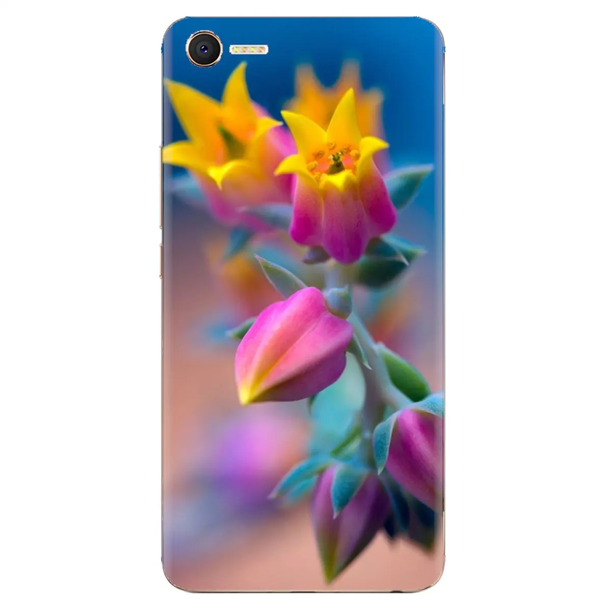Pink Flower Blue Sky Hd Wallpaper For Xiaomi Redmi 4a 7a S2 Note 8 3 3s 4 4x 5 Plus 6 7 6a Pro Pocophone F1 Silicone Phone Cover Aliexpress