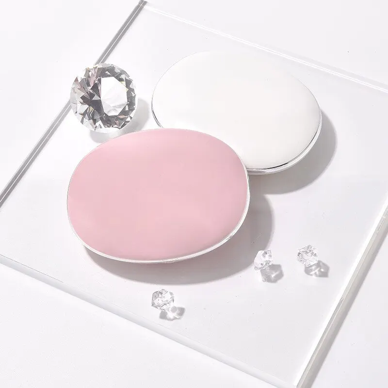 Magnetic Attraction Mellow Cobblestone Shape Contact Lenses Case Contact Lens Partner Case