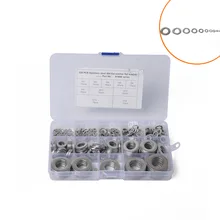 Поперечная граница- в штучной упаковке 325 плоских шайб M2-16M круглая прокладка из нержавеющей стали 10 видов спецификации