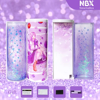 

Pencil case Quicksand cute school pink computer Pencilcases trousse scolaire stylo girl kawaii case estuche escolar kalem kutusu