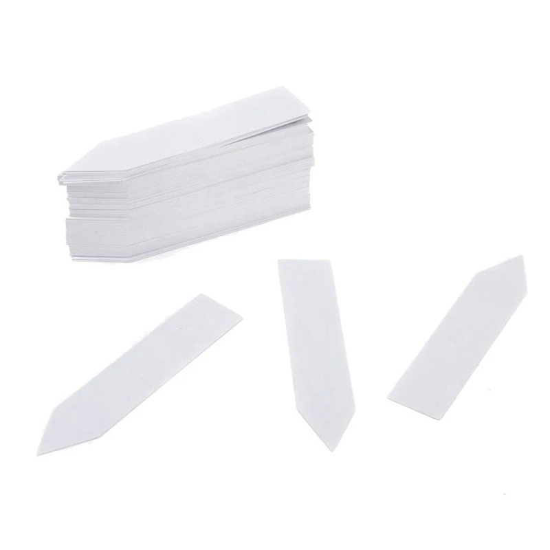 Quality 1000 Pcs 4 Inch Plant Tags Garden Nursery Labels Plastic Pot Labels White