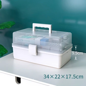 

Household Multifunctional Storage Box Large Capacity Cosmetics Gadgets Container Jewelry Nail Polish Makeup Drawer Organizer New
