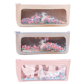 

1 Pcs Kawaii Pencil Case Unicorn Gift Estuches School Pencil Box Pencilcase Pencil Bag School Supplies