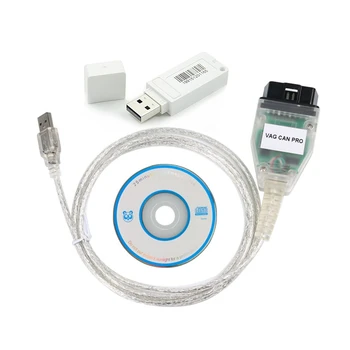 

New VAG K-Line USB Scanner VCP V5.5.1 CAG CAN PRO FTDI Chip Auto Diagnostic Interface For AUDI/VW Upgrade ODIS