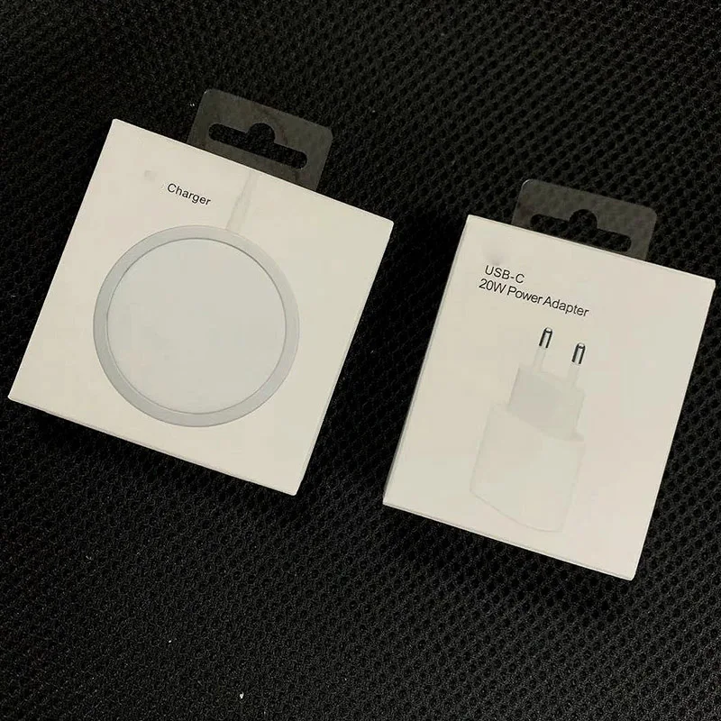 Orignal 15W Magnetic Fast Wireless Charger For iPhone 12 Pro Max Mini 11 XS Max X XR EU Plug Fast 20W Charger Huawei QI Charging