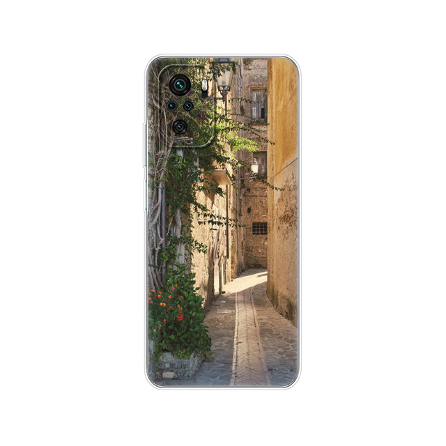 Xiaomi Redmi Note 10 10S Case 4G 5G Silicon Soft Tpu Back On Redmi Note 10 Pro Global Phone Cover Note10 S Bumper Etui Funda